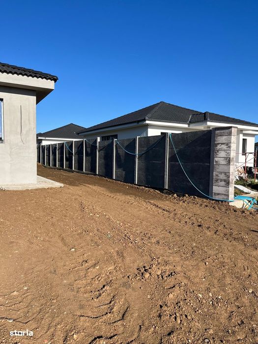 Casa noua plan parter,semifinisata, Oncea, teren 480 mp,s.c. 110mp