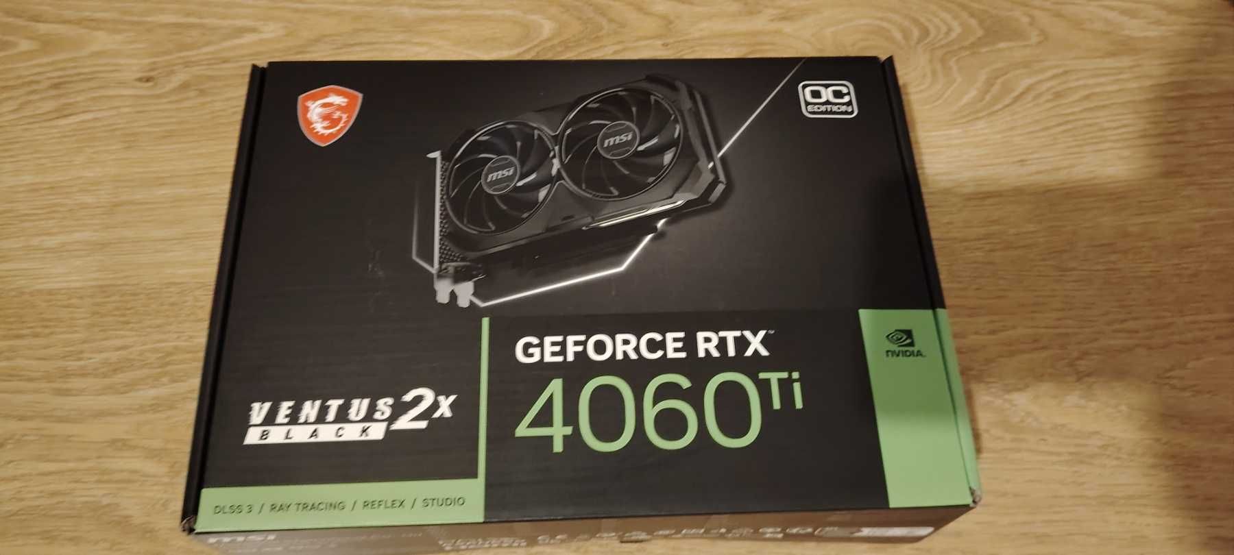 Видео карта MSI GeForce RTX 4060 Ti 16GB VENTUS 2X OC