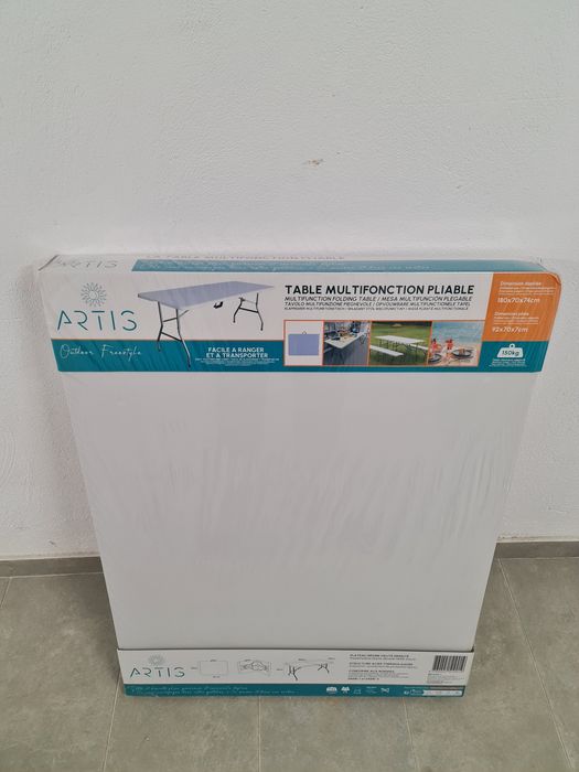 Masa plianta NOUA pliabila 180x70x74, 92x70x7cm camping gratar picnic