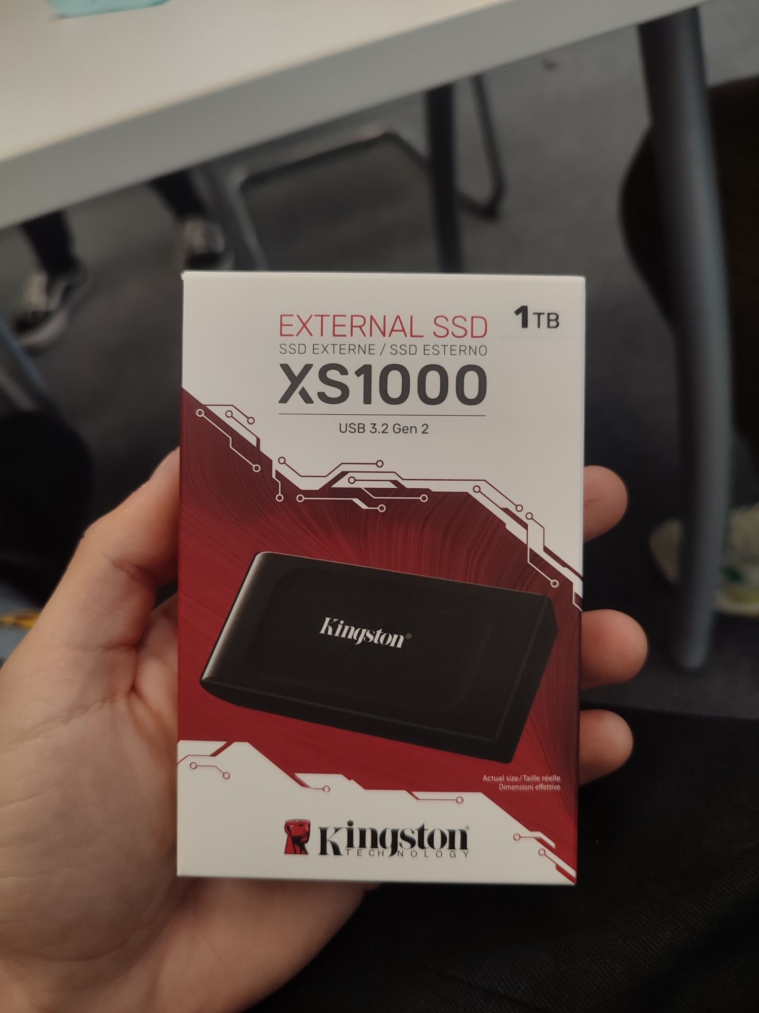 SSD extern Kingstone 1TB sigilat NOU