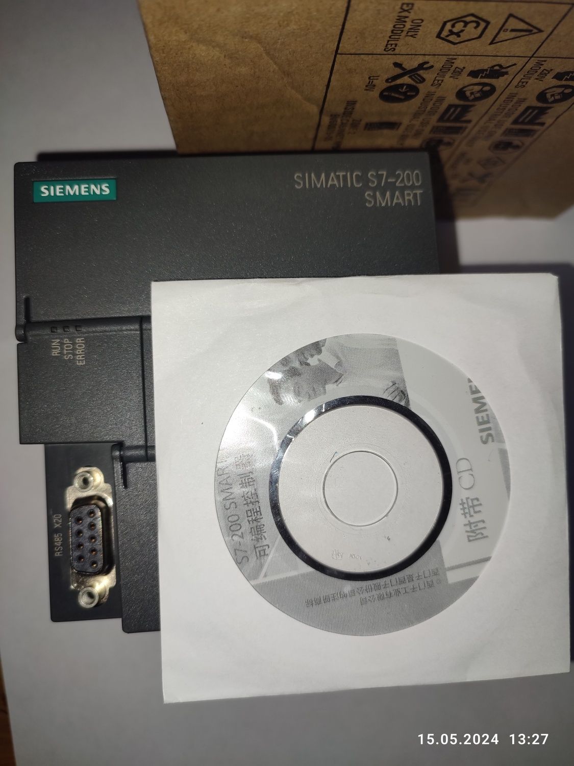 Цифровой контроллер siemens simatic S7-200 .