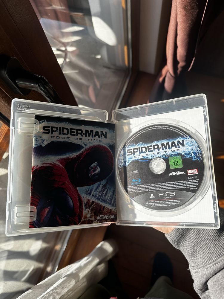 Spider-Man: Edge of Time (PS3) – Рядка игра + кутия и ръководство!