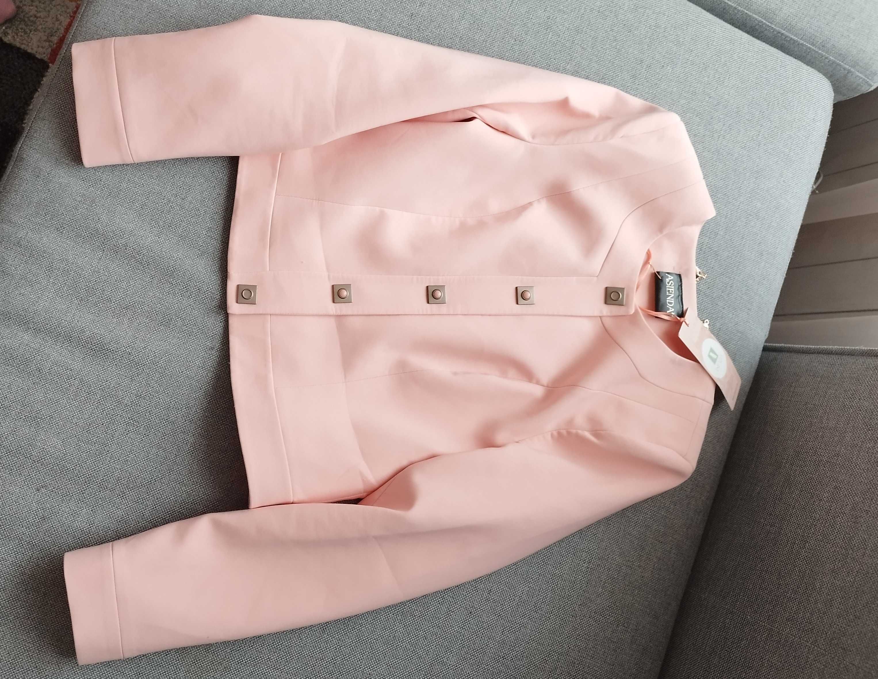 Розов сет/костюм сако и панталон