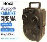 Boxă BlueTooth + Microfon