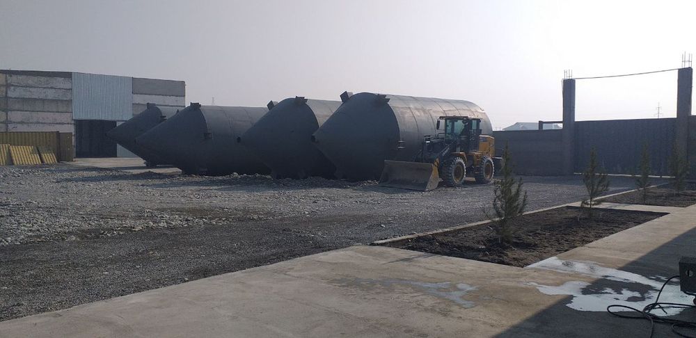 Sement .gips. un. Kimyoviy bunker silus yasemz 50tonadan 500ton