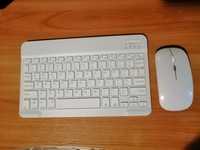 Безжична мини клавиатура с подсветка и мишка