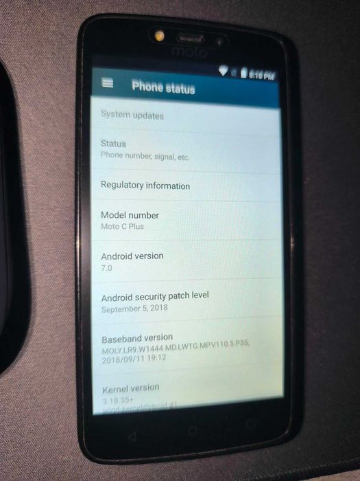 Смартфон Motorola Moto C Plus 1G/16GB