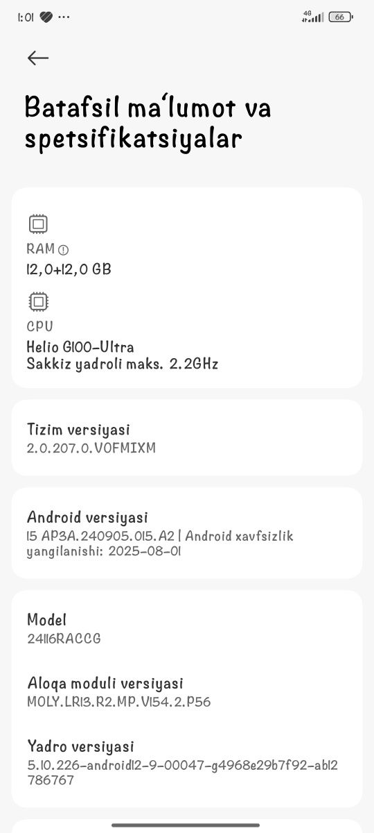 Redmi not 14 pro 512gb