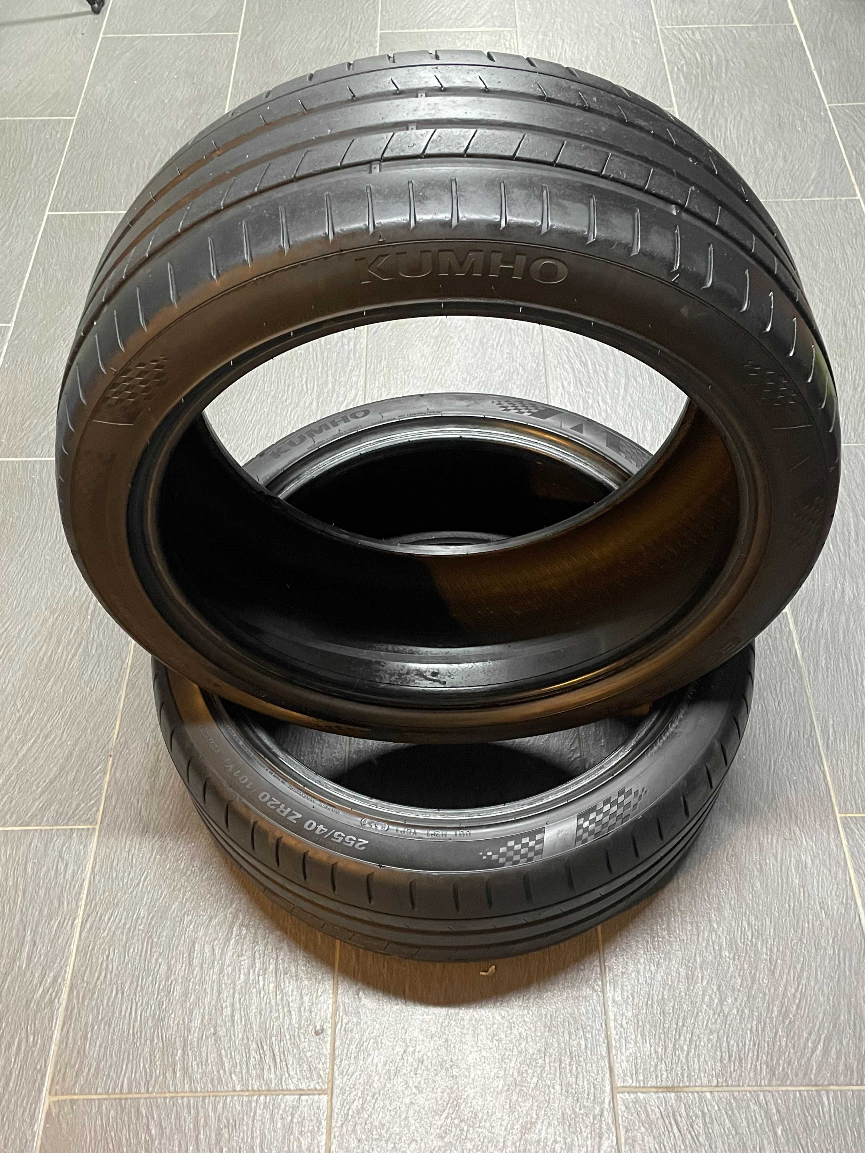 Летни гуми KUMHO ECSTA PS91 с борд 255/40 R20 Дот 0321