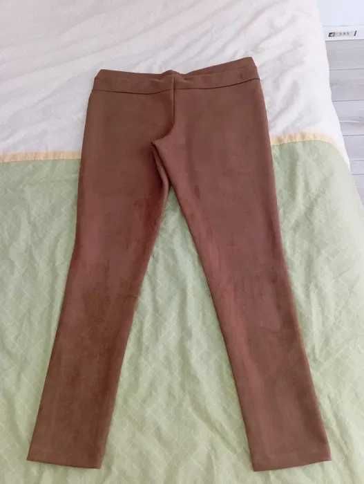 Pantaloni grosi, imitatie de piele