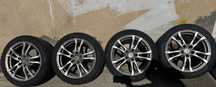 Jante Mercedes Benz W204 W205 cu cauc Pirelli iarna 225/45/R17 5-6mm