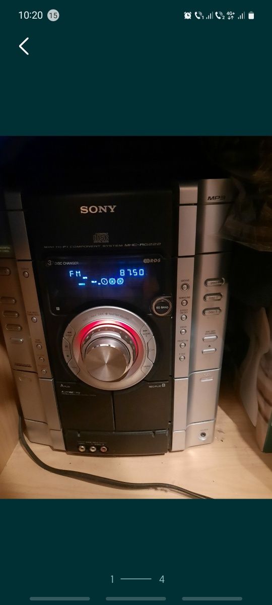Combina muzicala sony