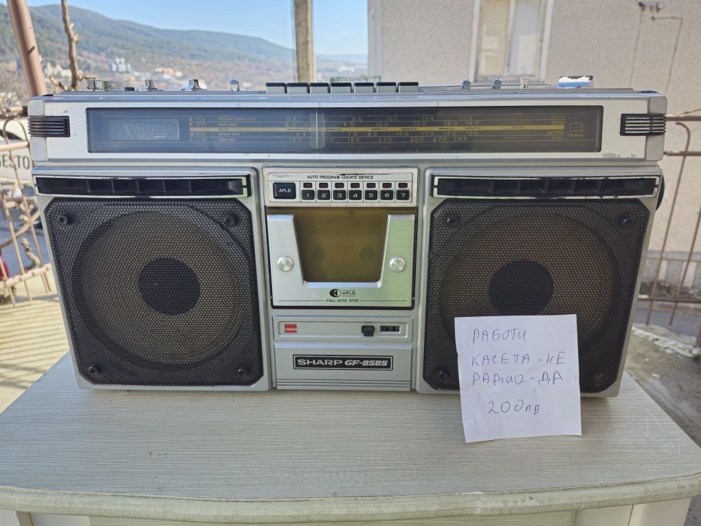 Boombox Sharp, Hitachi, Lasonic, International / бартер /