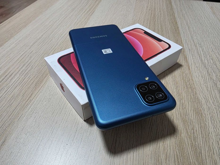 Samsung A12 blue