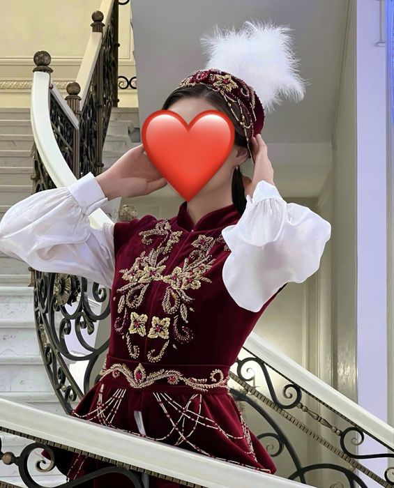 Платье на кыз узату от Азамата Аргимбаева
