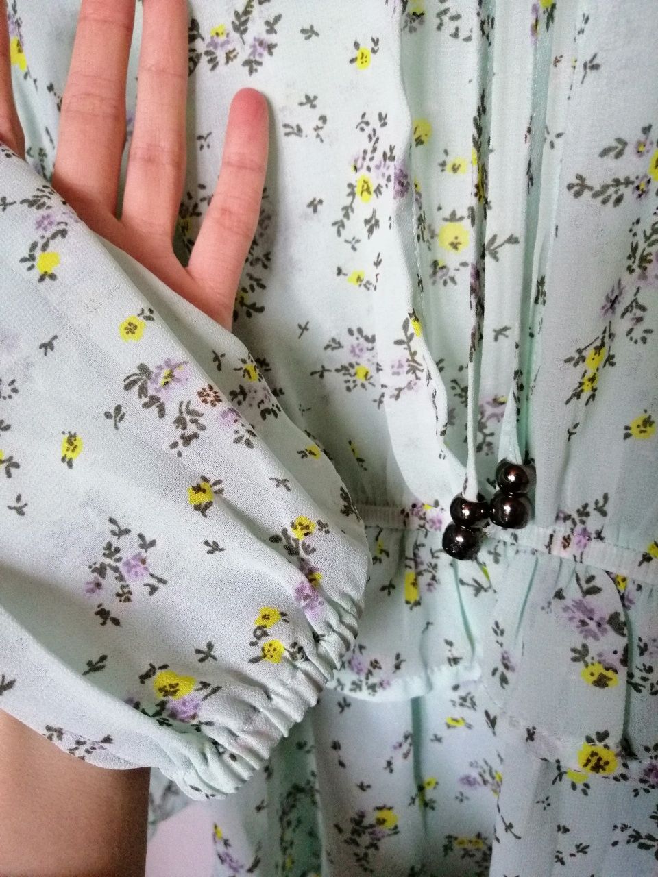 НОВА! дамска блуза на цветя
