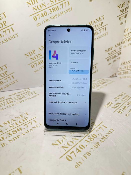 NDP Amanet Calea Mosilor 298 REDMI NOTE 10 ( 29531)