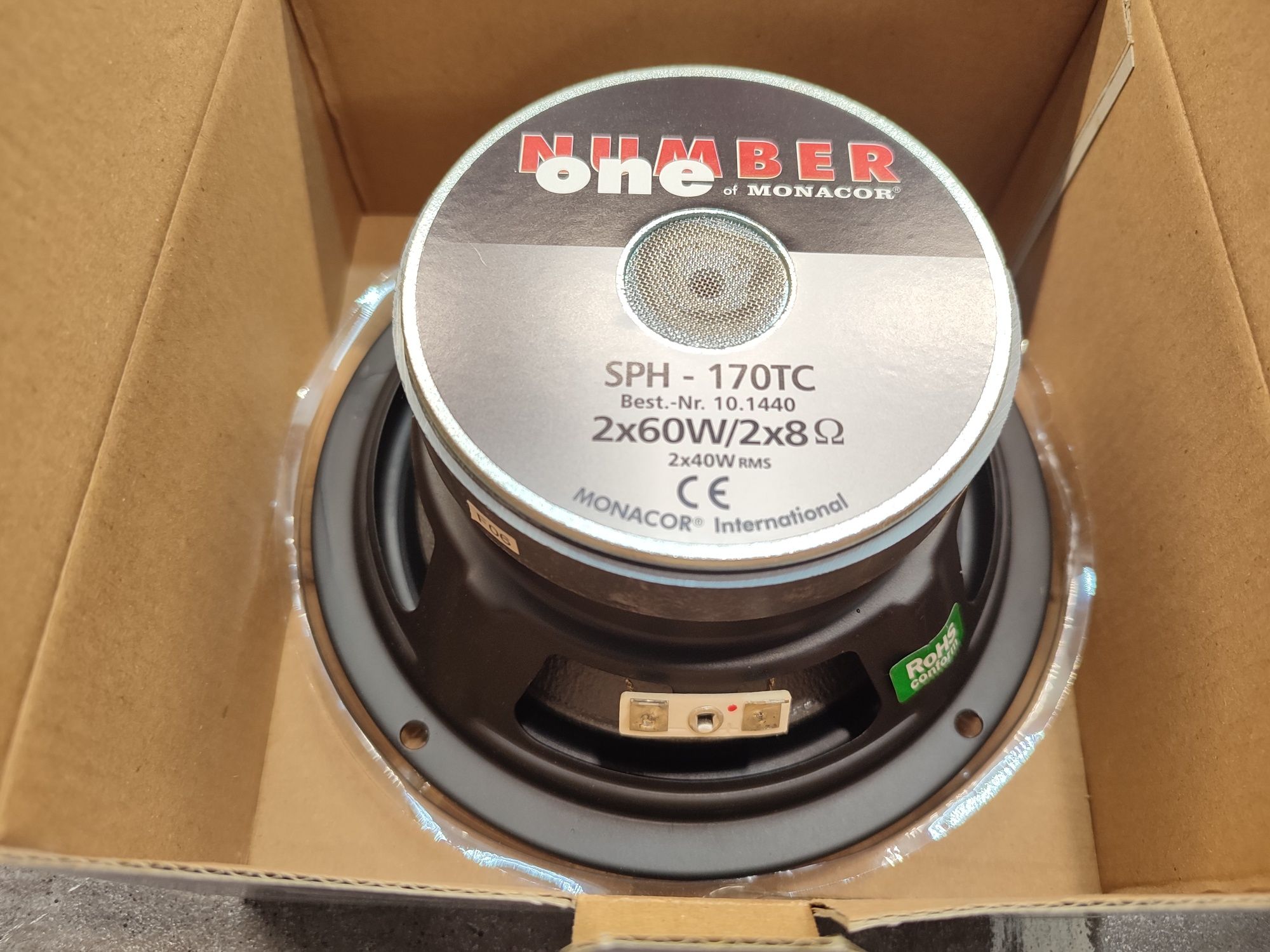 Monacor sph 170 tc, мид бас, субуфер,  бас
