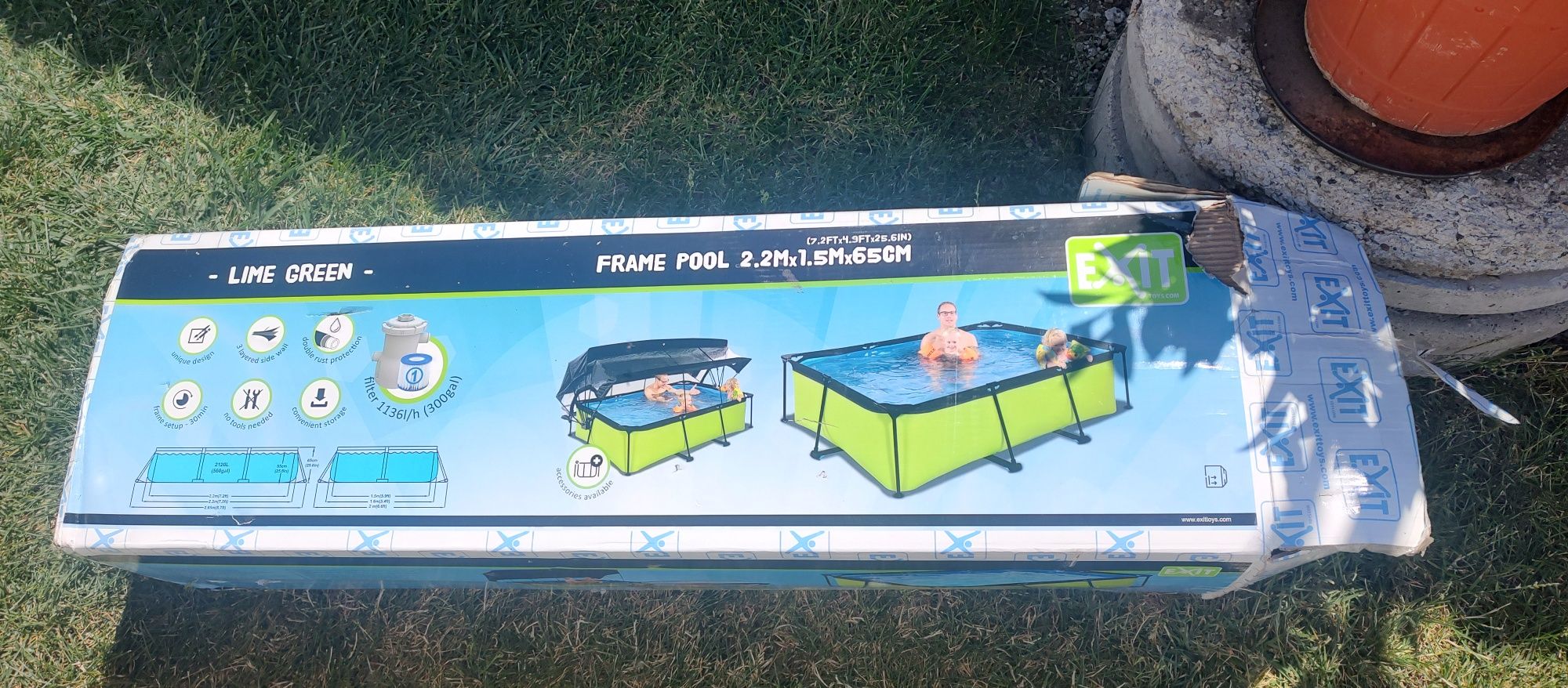 Piscina exterioara noua