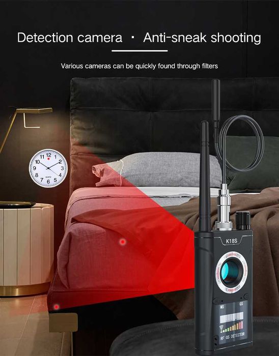 GPS сигнал детектори — жо-сус-лик қурилма ва я-ширин камера аниқлагич