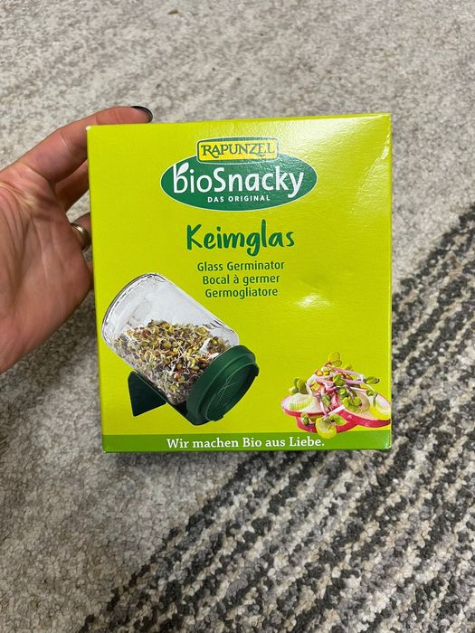 Rapunzel bioSnacky Keimglas – Съд за покълване на семена