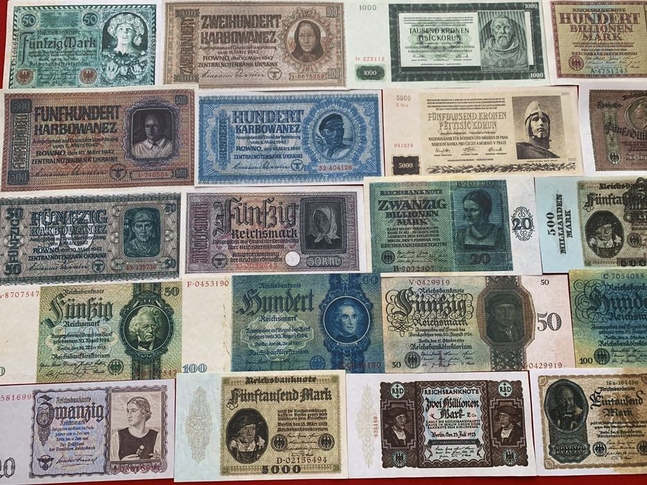 Коллекция Рейхсбанкнот Германии 110 Бонн