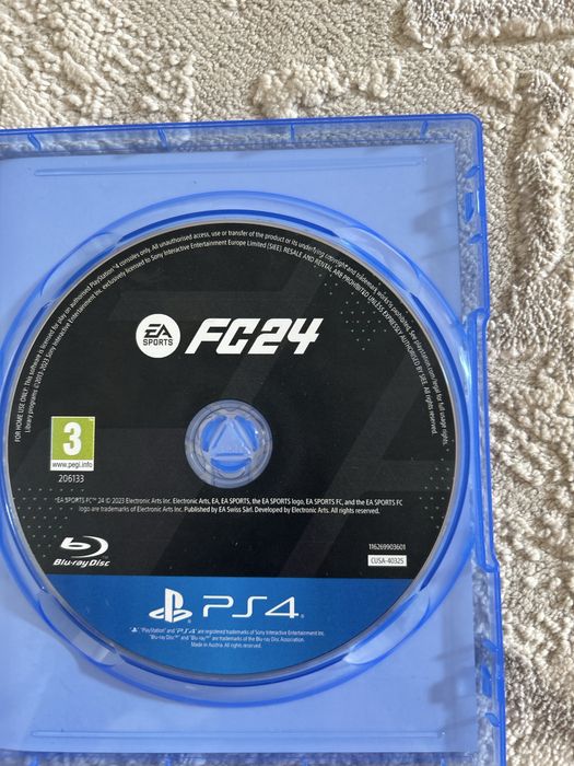 Fc 24 диск для PS 5 и Ps4