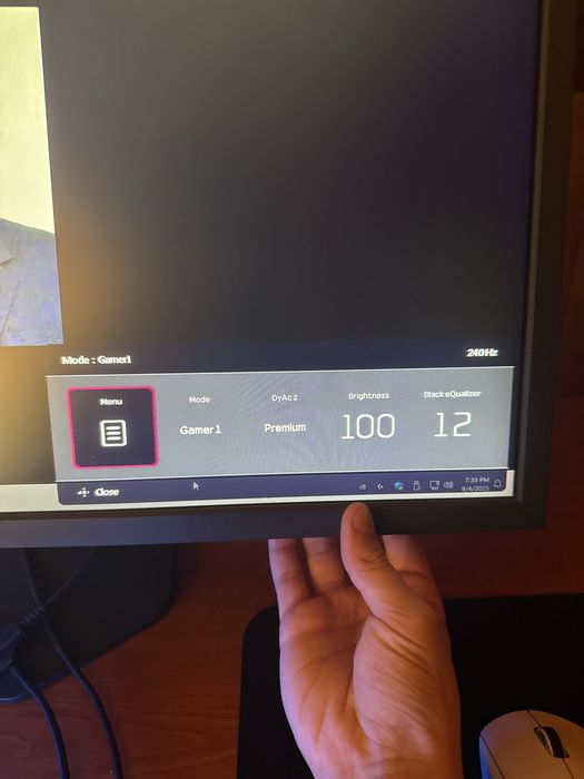 Monitor benq xl2546x dyac2 24,5 inch
