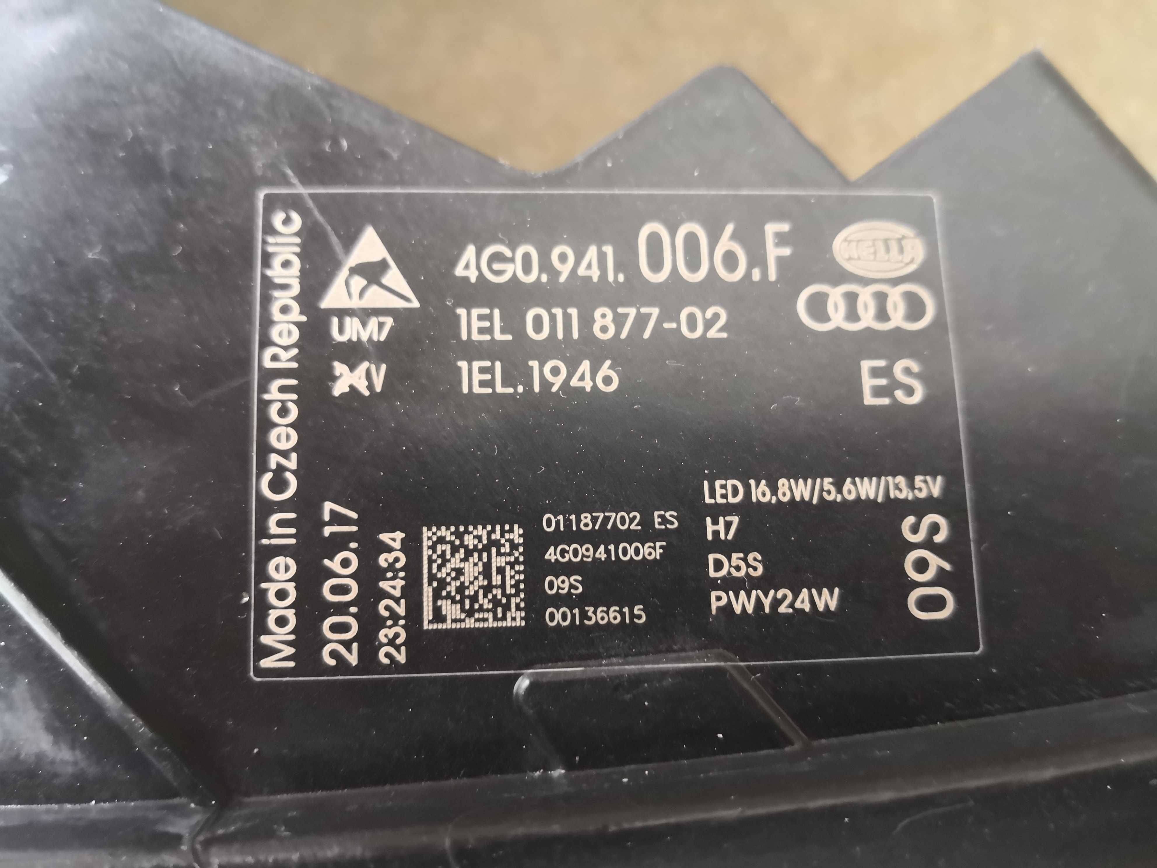 Фар Audi A6 C7 4G Bi-Xenon LED Face десен/Фар Ауди А6 Ц7 Оригинален