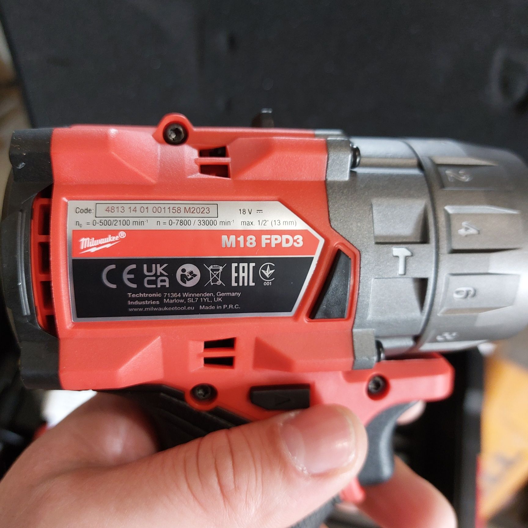 Milwaukee M18 FPD3 удърен винтоверт комплект Милуоки 18 волта