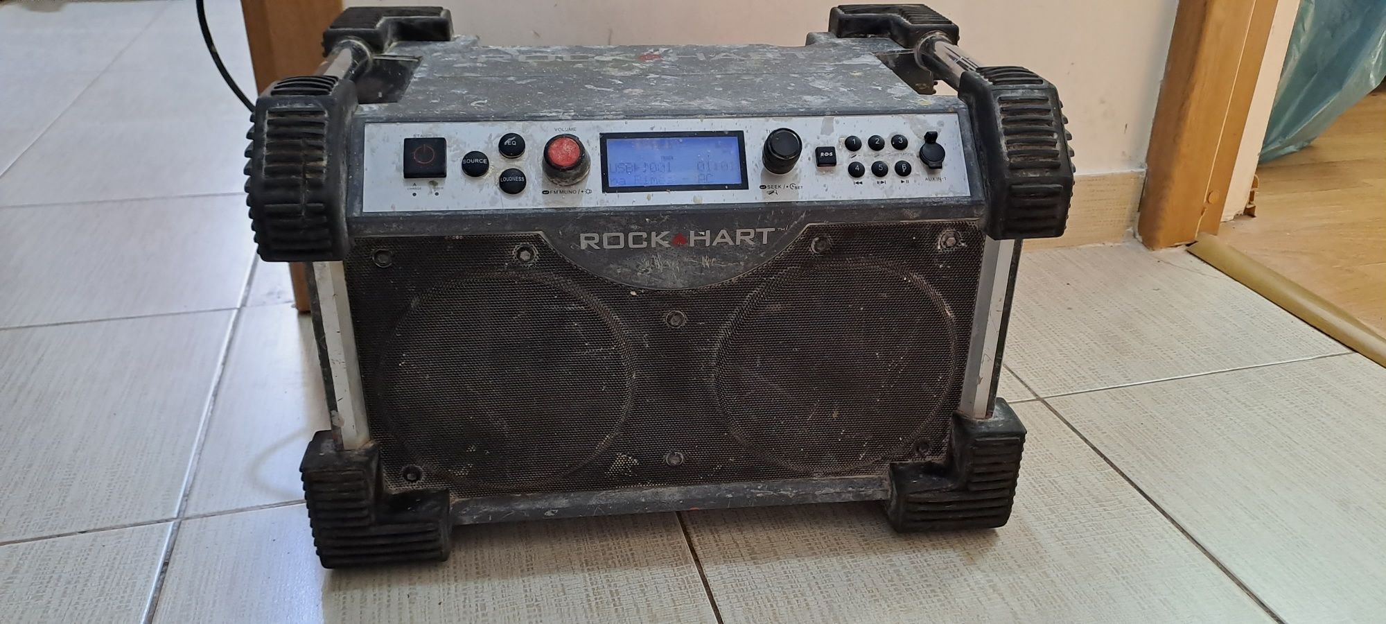 Radio de santier PerfectPro Rockhart ( mp3 usb / sd)