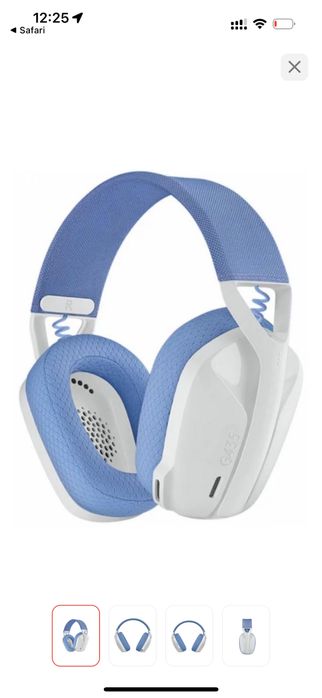Наушники Logitech G435 белый
