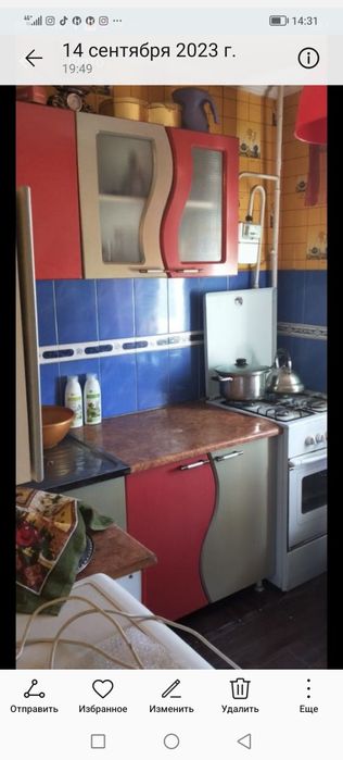 Кухонный гарнитур сатылады жагдайы жаксы таза усталган