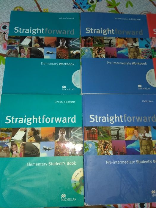 Учебник по английски език А1,А2,В1 Straightforward
