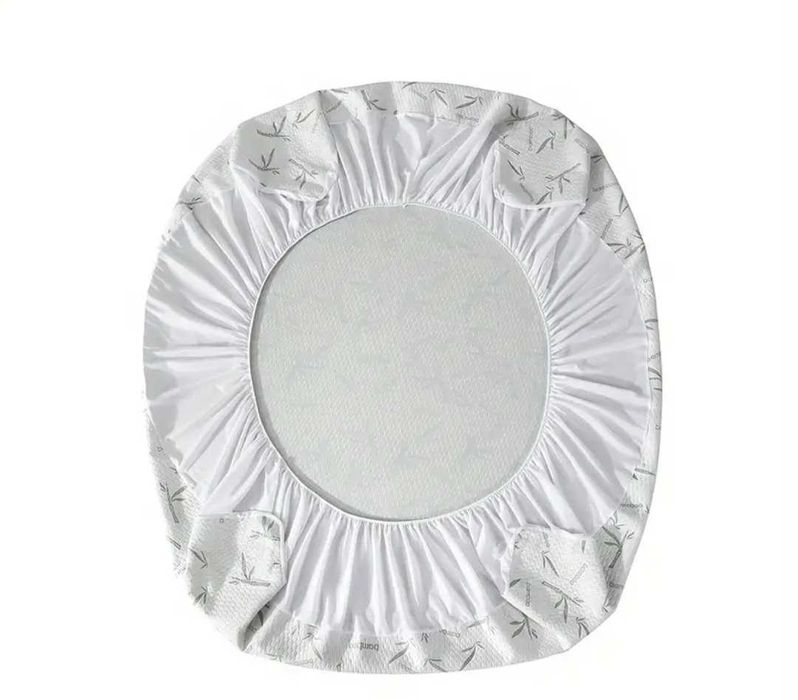 Нов бамбуков непромокаем протектор с ластик за матрак 160/200 см