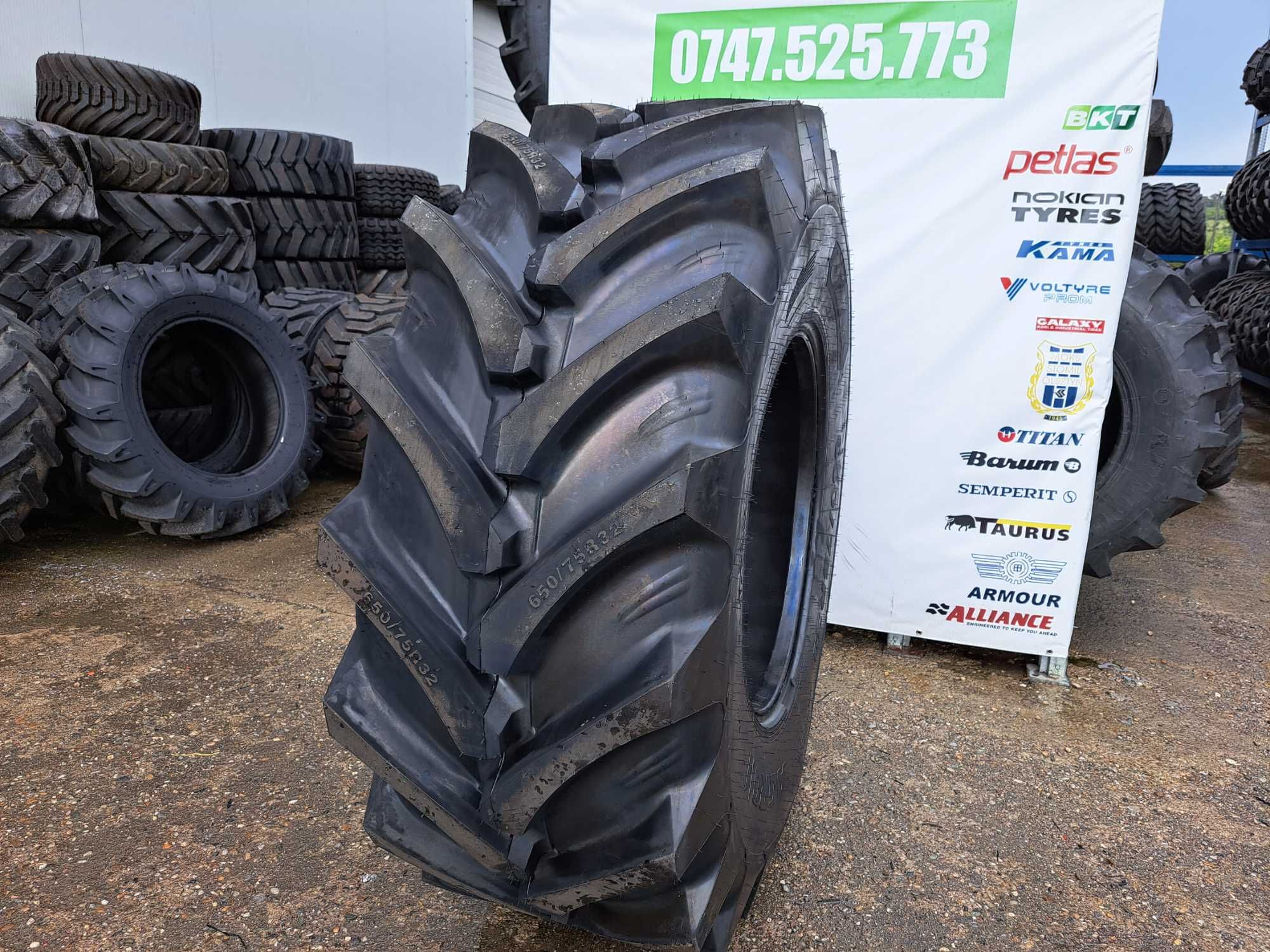 Cauciucuri noi 650/75 R32 OZKA AGRO-10 combina CASE, NEW HOLLAND