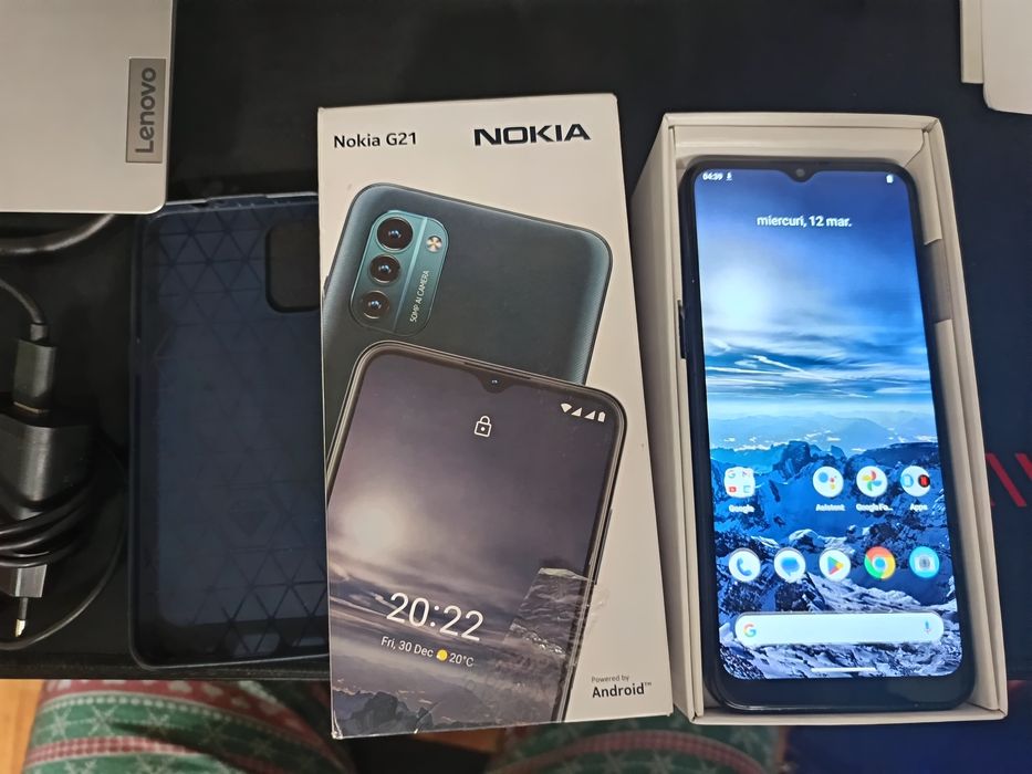 Nokia G21 blue, 4gb RAM, 64 GB storage in stare impecabila