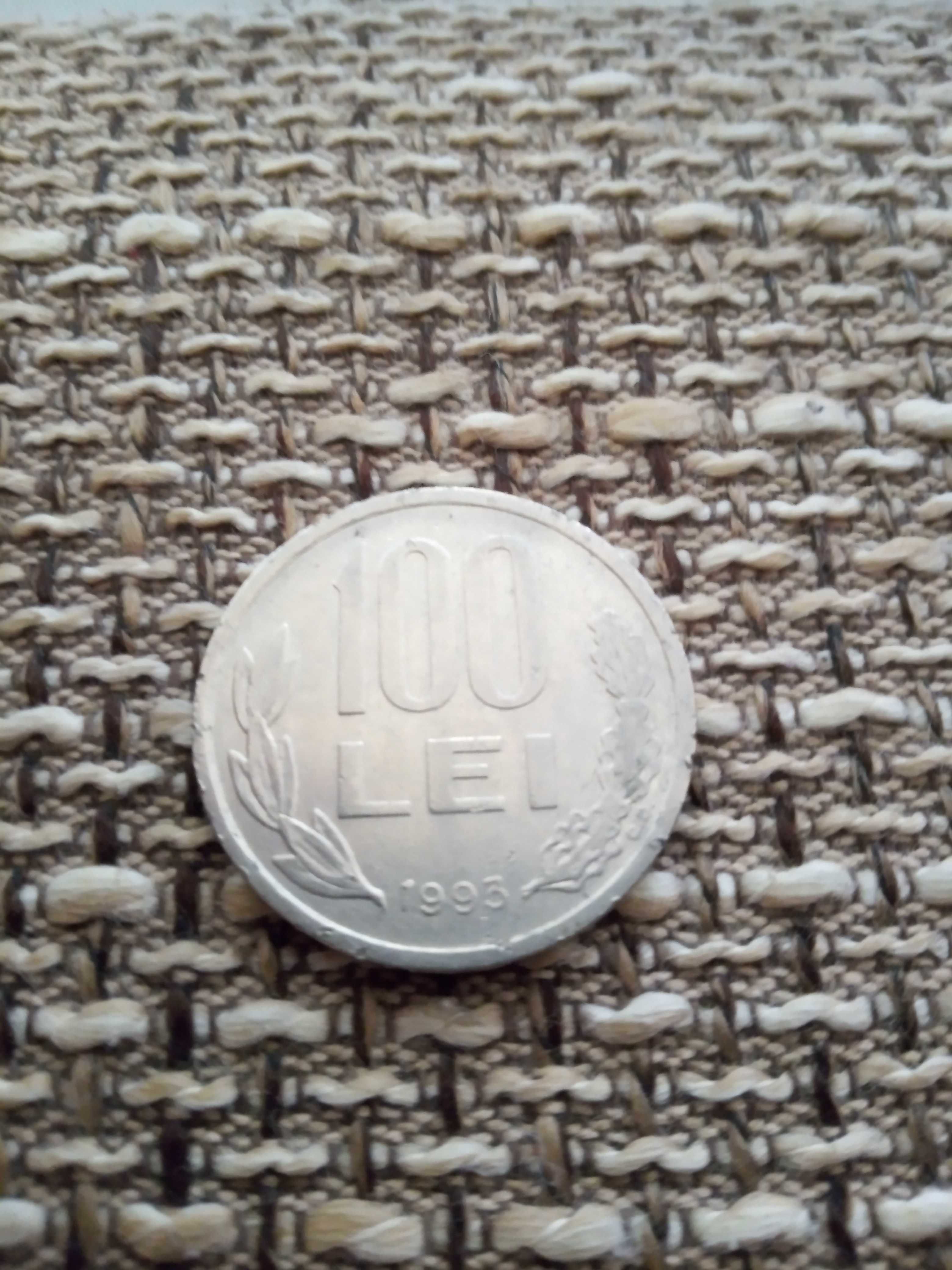 moneda 100 lei anul 1993