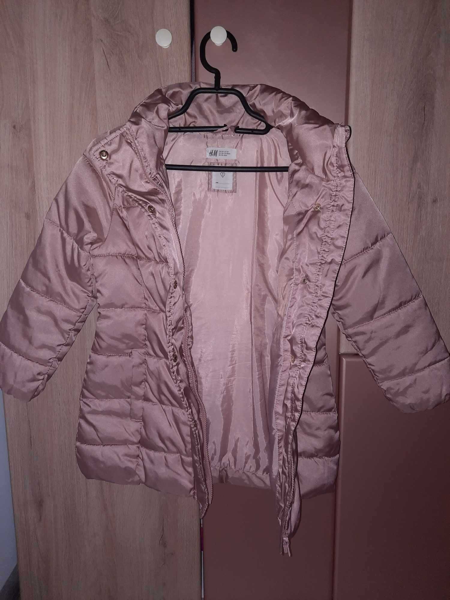 Детско зимно яке H&M за момиче 7-8 години 128 cm