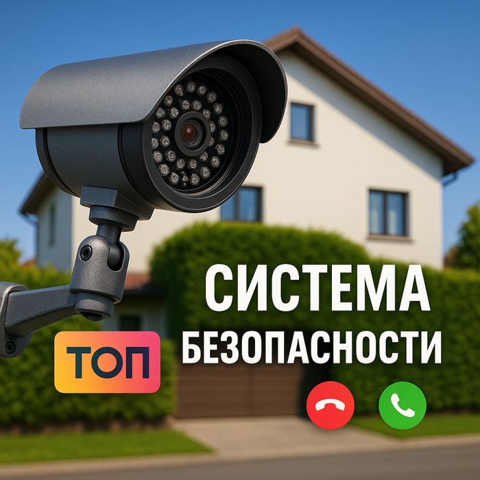 КАМЕРА Видеонаблюдения УСТАНОВКА
