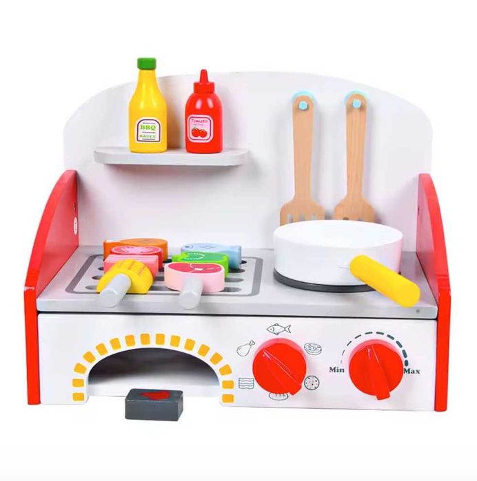 Дървено детско барбекю