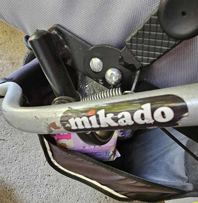 Количка за близнаци Mikado Twin 3в1