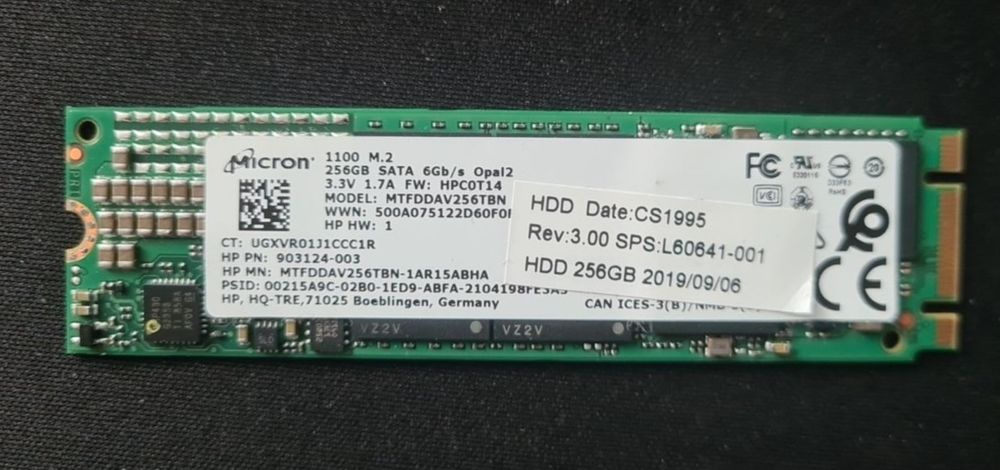 SSD Micron M.2 SATA