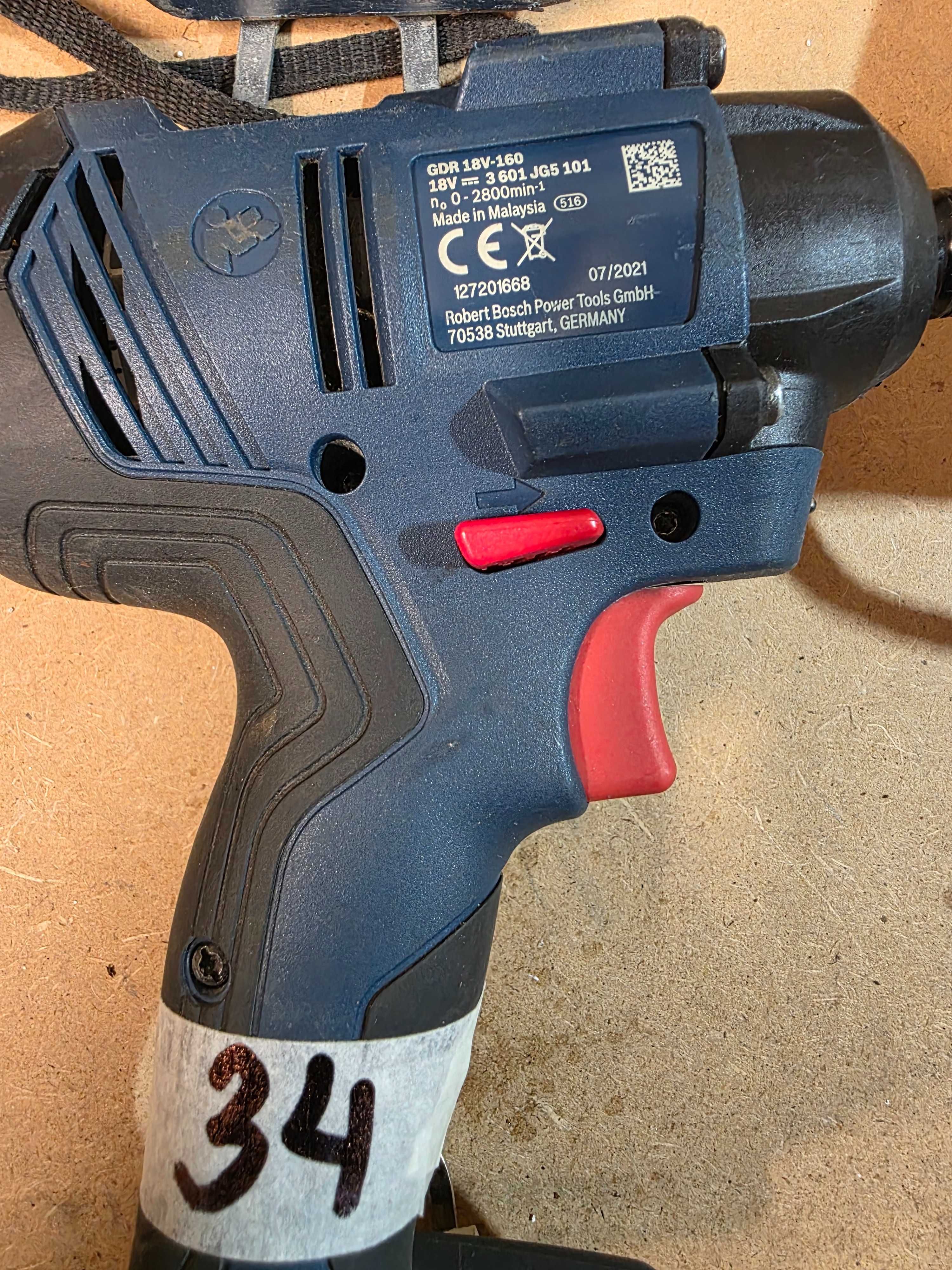 Безчетков импакт, винтоверт, гайковерт Bosch GDR, GSB, GDX 18V