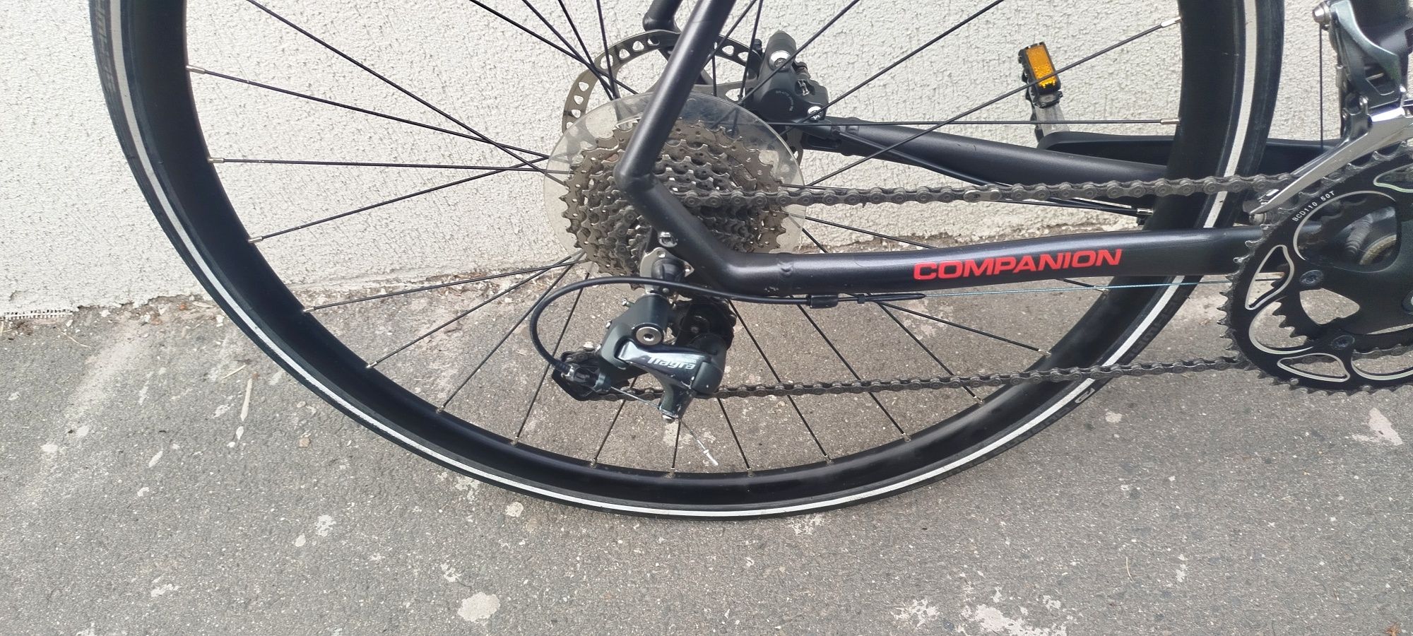 Gravel Companion 2x10 vit. XL hidraulica cube ktm