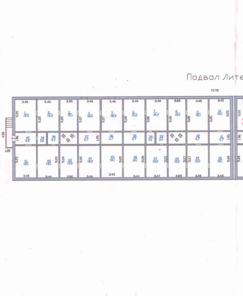 Подвальное помещение в Орбите 1 (Навои - Торайгырова)