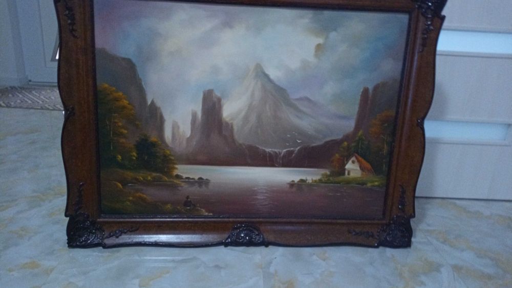 5 Tablouri în ulei pe pânză