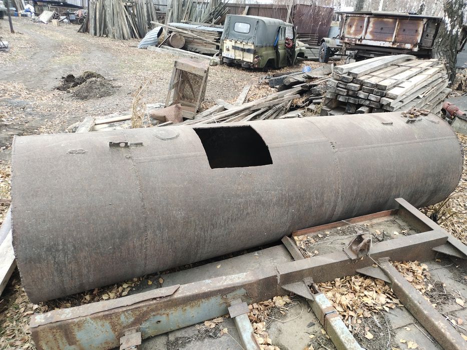 Бочка металлическая