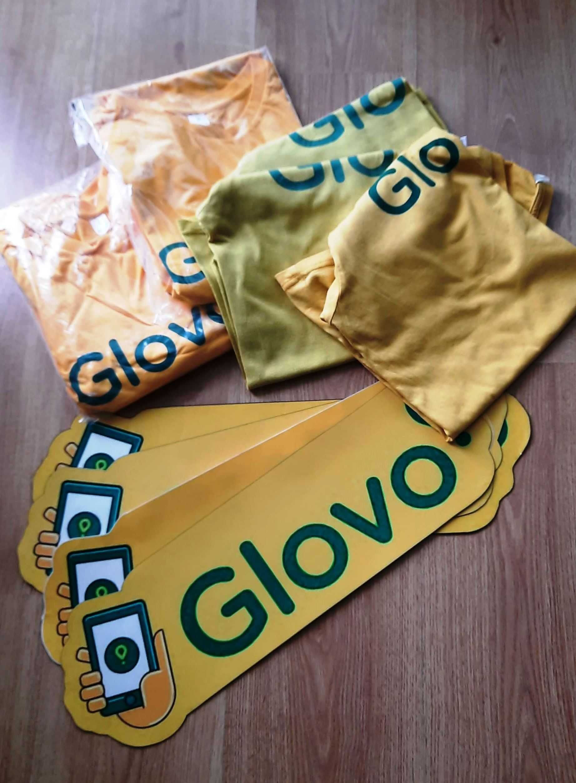 Тениски за куриери Glovo