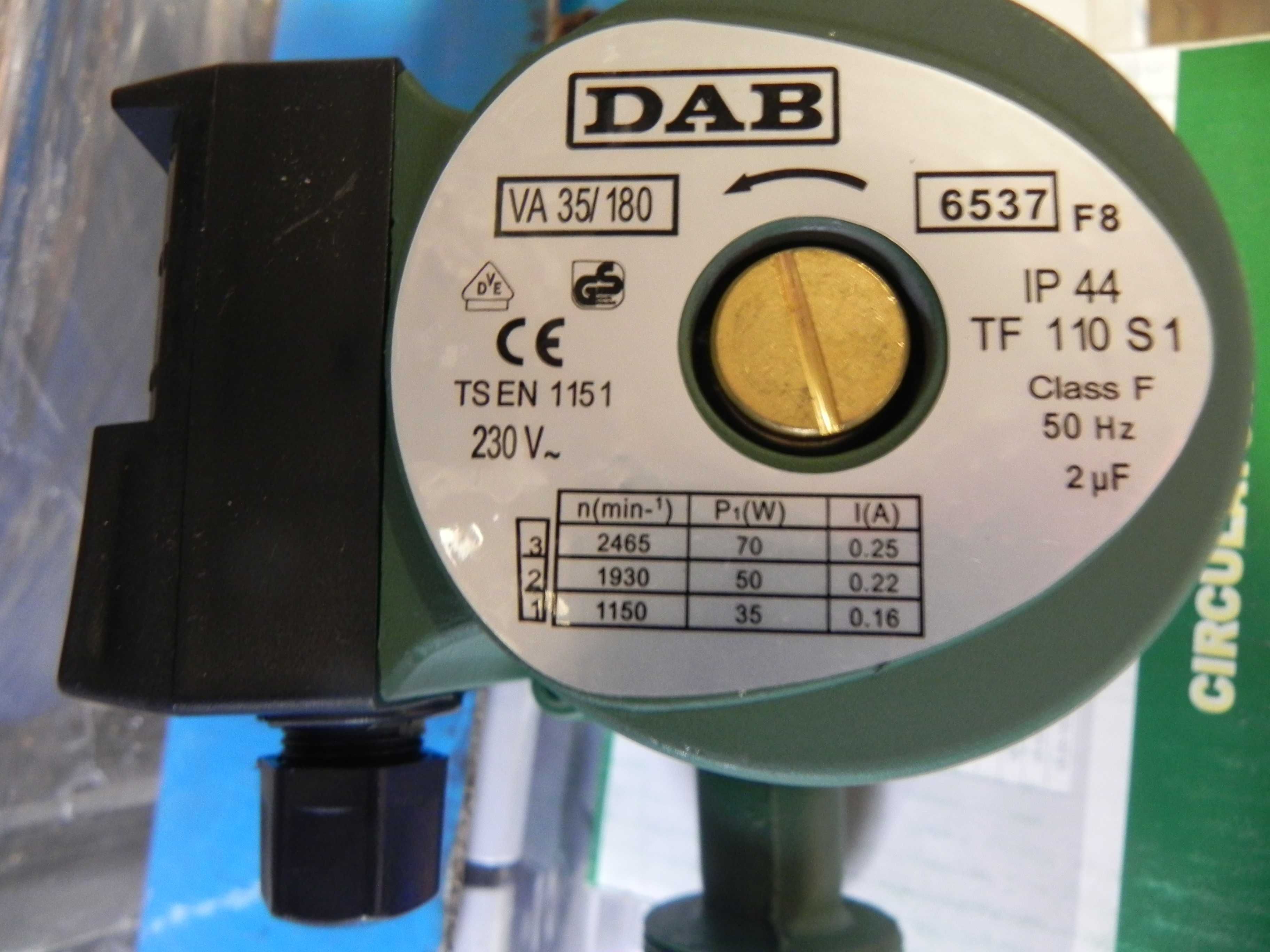 Pompa recirculare DAB centrala termica lemne 25-35-180 si 25-55-180